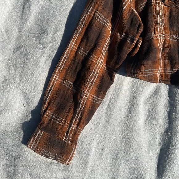 Cropped flannel - Picture 4 of 6